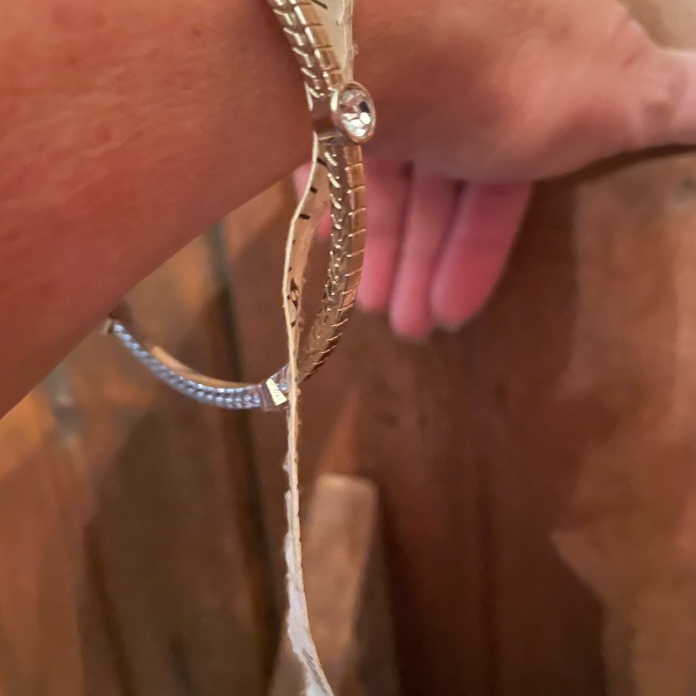 Bangles by RJ Graziano. GLAM 13 total Goldtone bangles. Size Small - Picture 13 of 13